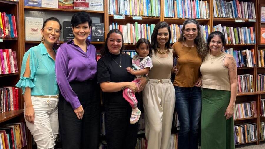 Encontro presencial na Livraria Martins Fontes