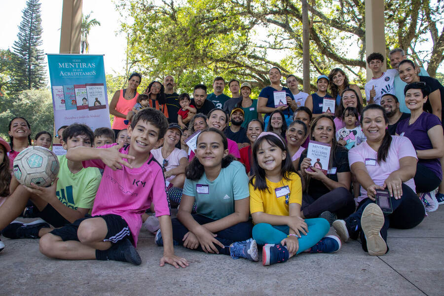 Encontro presencial no Parque Ibirapuera